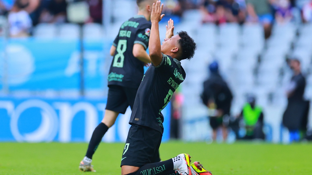 Roger Martínez abrió el marcador en la goleada de América ante Toluca