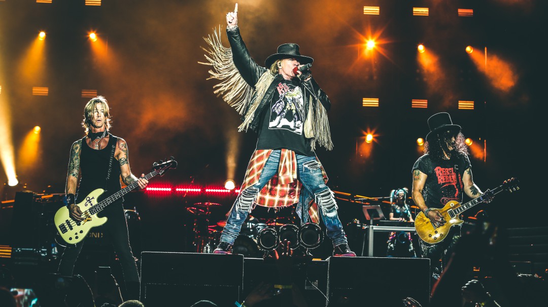 Precios de boletas para ver a Guns N' Roses en Bogotá