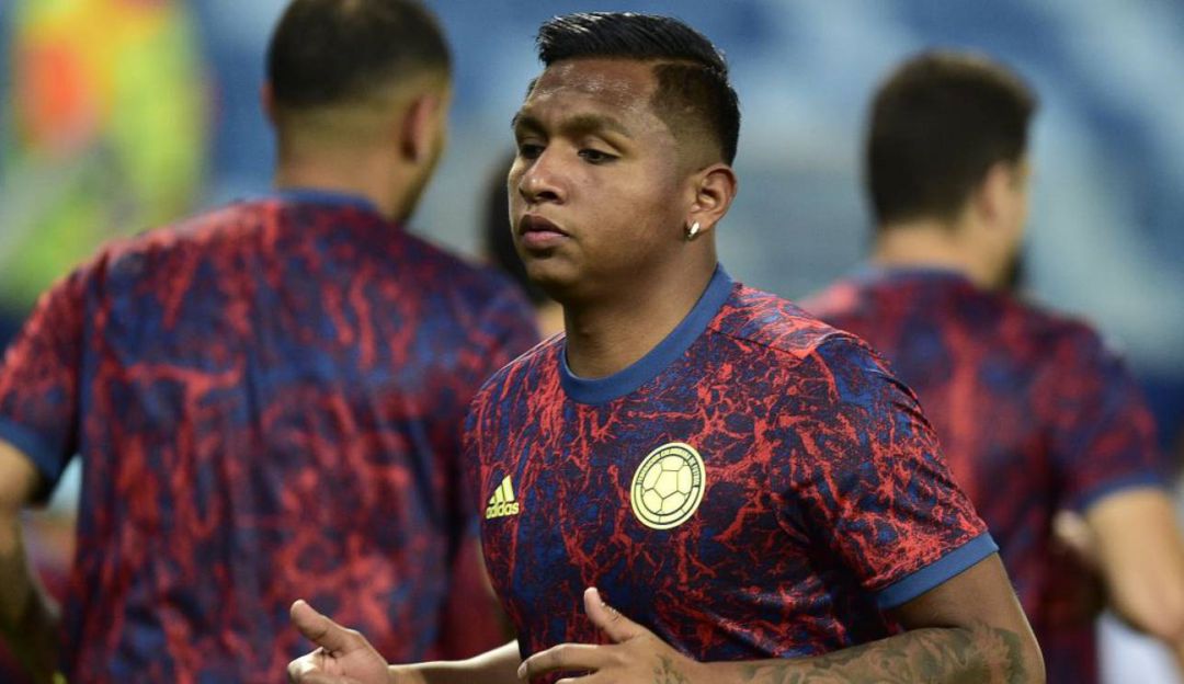 Alfredo Morelos, delantero del Rangers de Escocia Alfredo Morelos, delantero del Rangers de Escocia