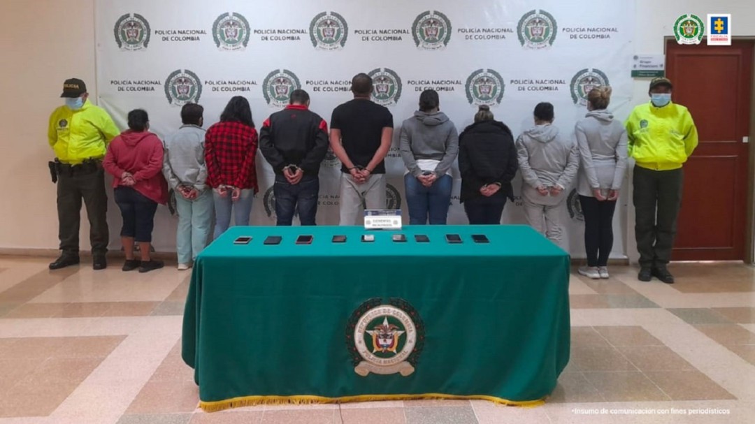 Siete mujeres integraban banda delincuencial "los banqueros"