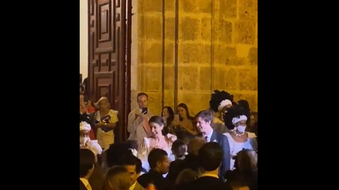 Boda real en Cartagena: se casó príncipe europeo con una colombiana