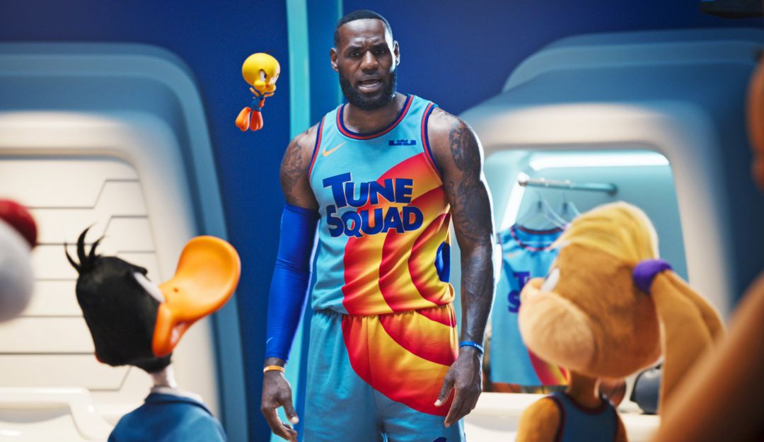 LeBron James en Space Jam 2 LeBron James en Space Jam 2
