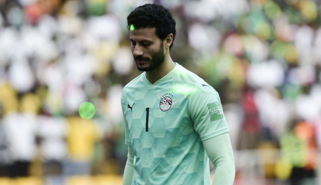 Mohamed El Shenawy, portero de la selección de Egipto Mohamed El Shenawy, portero de la selección de Egipto