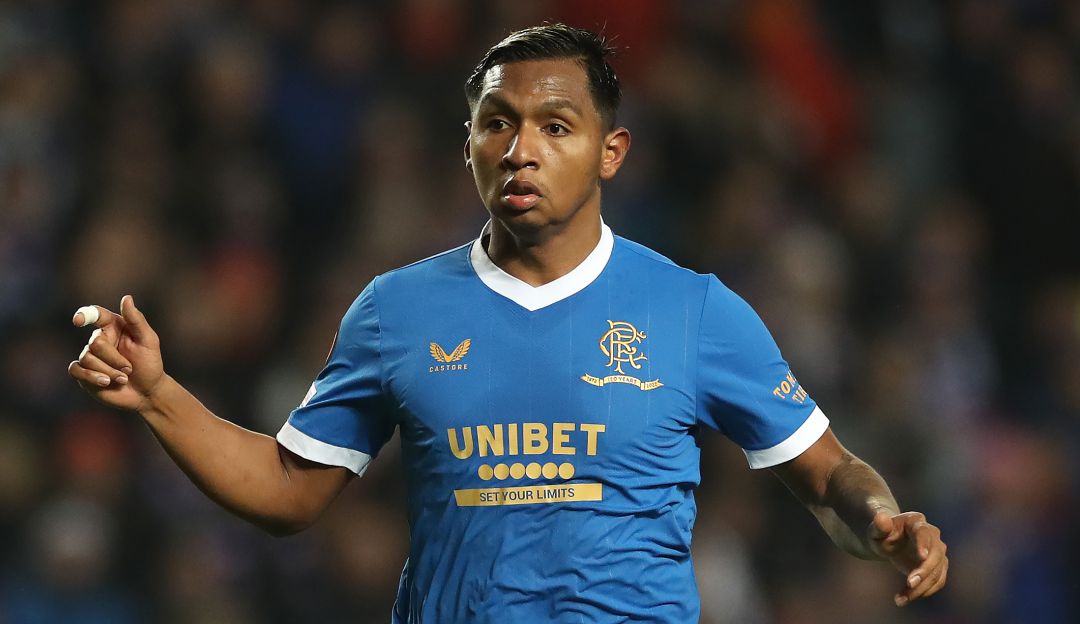 Alfredo Morelos, delantero del Rangers Alfredo Morelos, delantero del Rangers