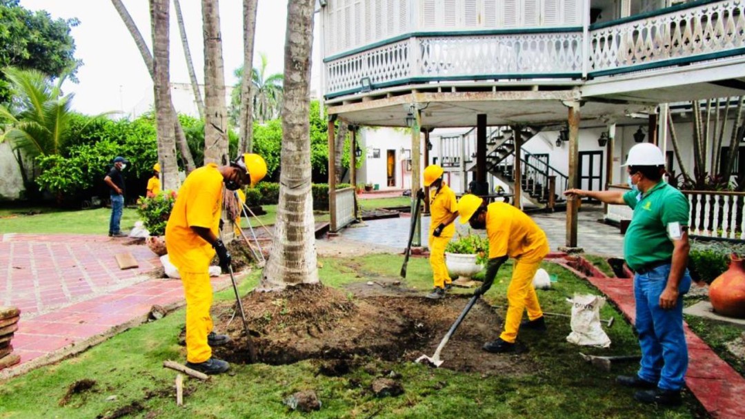 Avanzan las obras de restauración de la Casa Museo Rafael Núñez