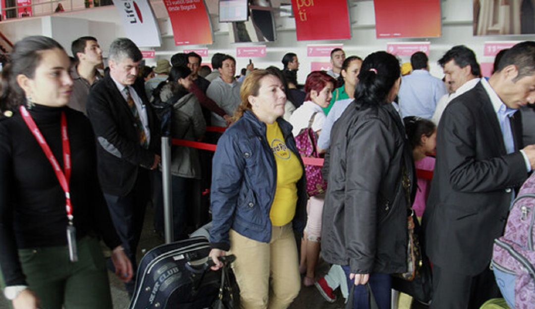 Pasajeros del transporte aéreo Pasajeros del transporte aéreo