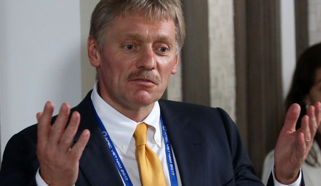 El portavoz de la Presidencia rusa, Dmitri Peskov El portavoz de la Presidencia rusa, Dmitri Peskov