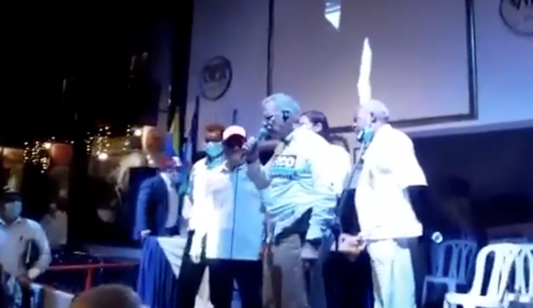 Reunión en apoyo al candidato Federido Gutierrez, al sur de la ciudad Reunión en apoyo al candidato Federido Gutierrez, al sur de la ciudad