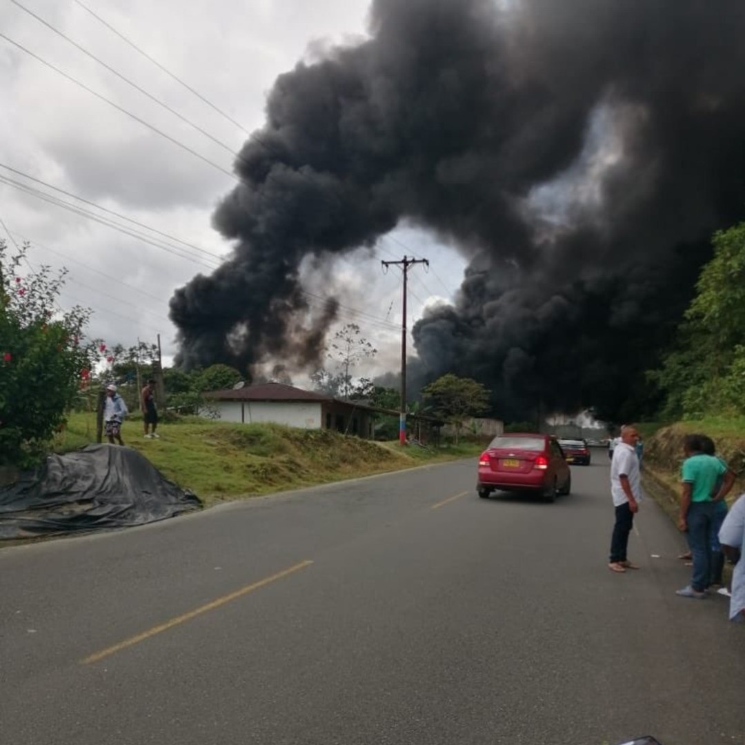 Válvula ilícita generó incendio en el oleoducto Trasandino