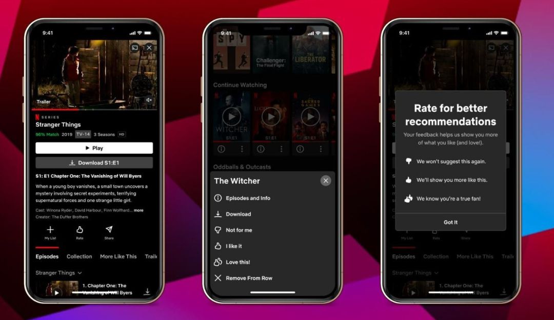 El nuevo botón de valoración de la plataforma Netflix El nuevo botón de valoración de la plataforma Netflix