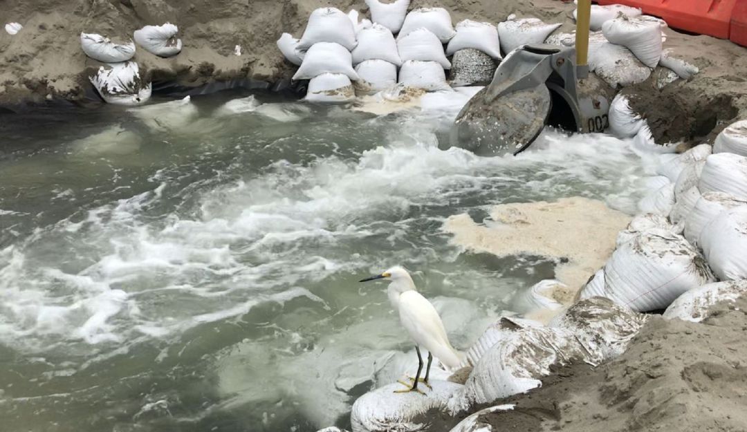 EPA y Aguas de Cartagena inspeccionan tuberías que contaminan El Laguito EPA y Aguas de Cartagena inspeccionan tuberías que contaminan El Laguito