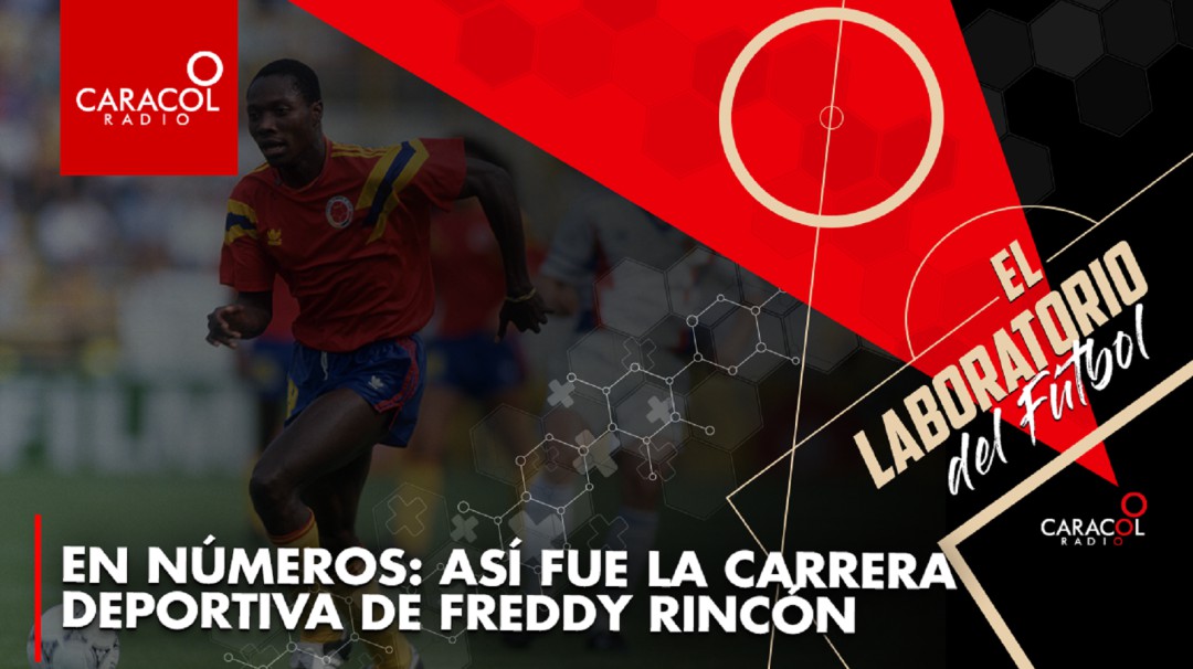 En números: Así fue la carrera deportiva de Freddy Rincón