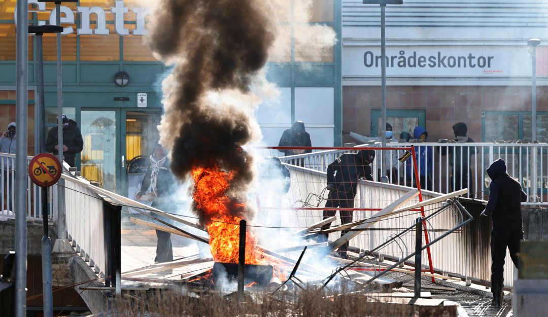 Marchas y quema del Corán en Suecia Marchas y quema del Corán en Suecia