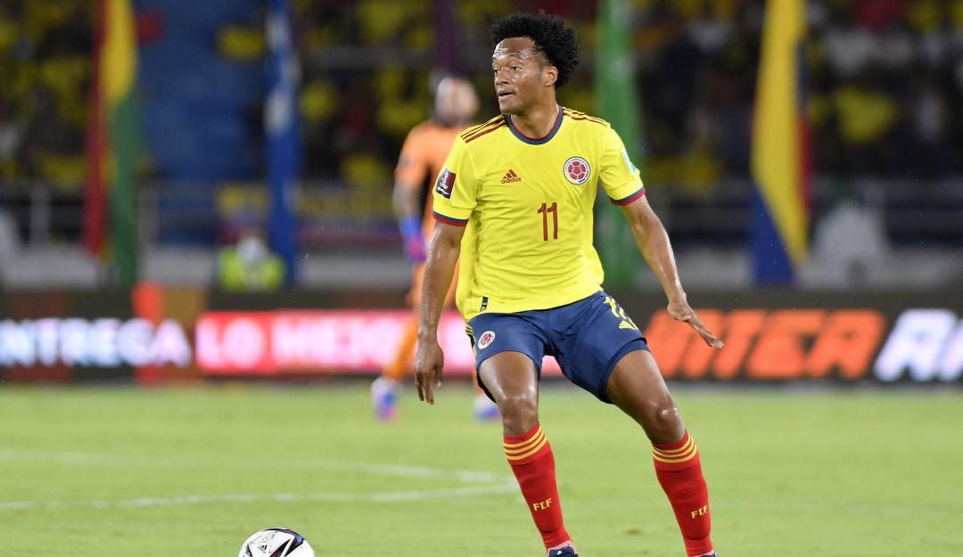 Cuadrado disputó 16 de los 18 partidos de las pasadas Eliminatorias. Cuadrado disputó 16 de los 18 partidos de las pasadas Eliminatorias.