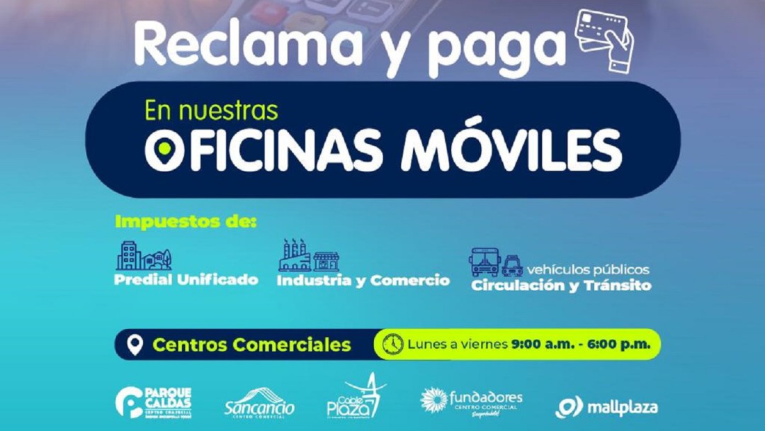 Oficinas móviles para el pago de impuestos retornan a sus labores