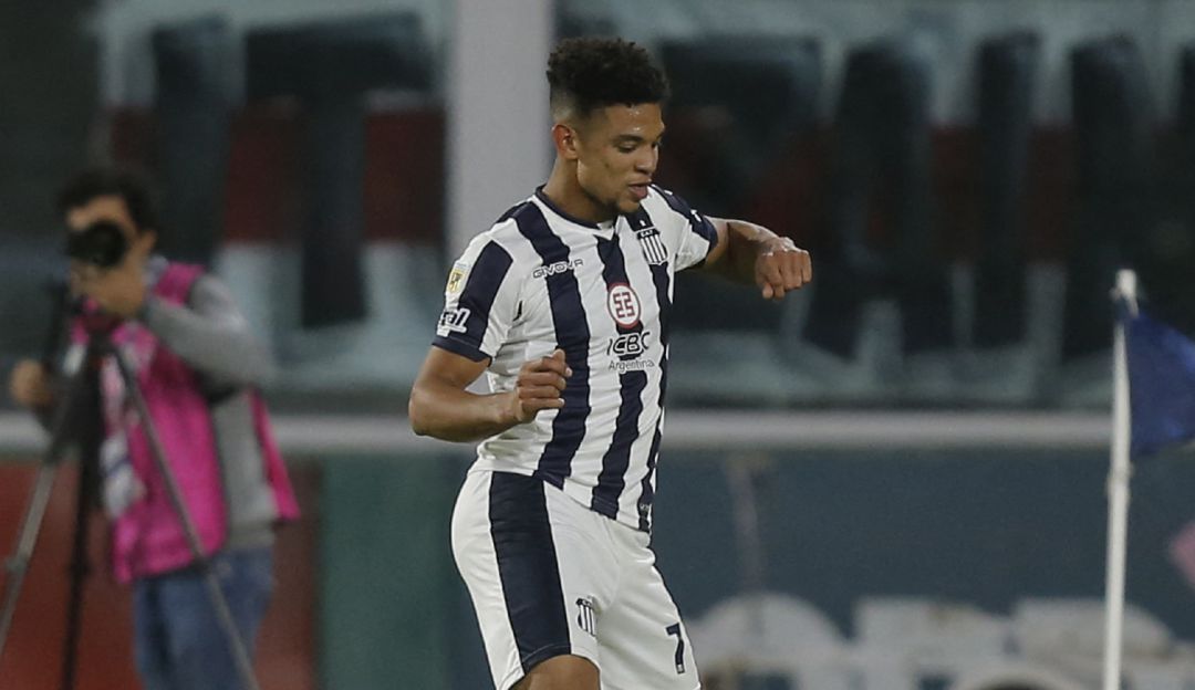 Diego Valoyes, futbolista colombiano de Talleres de Córdoba Diego Valoyes, futbolista colombiano de Talleres de Córdoba