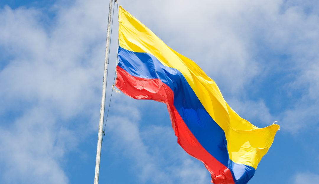 Bandera de Colombia. Bandera de Colombia.
