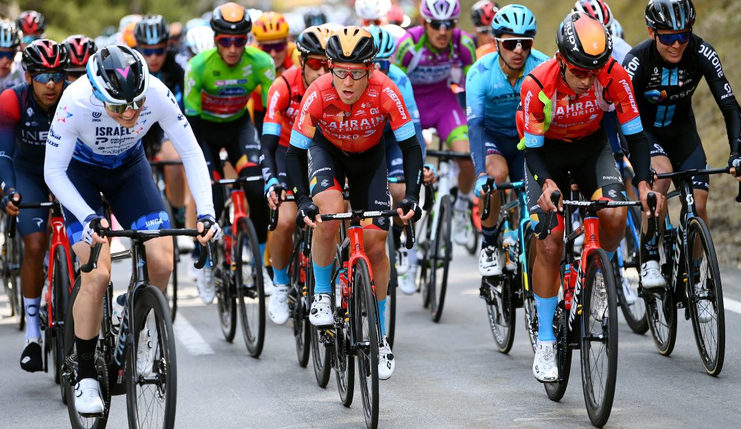 Santiago Buitrago, del Team Bahrain, fue el mejor colombiano en la prueba italiana. Santiago Buitrago, del Team Bahrain, fue el mejor colombiano en la prueba italiana.