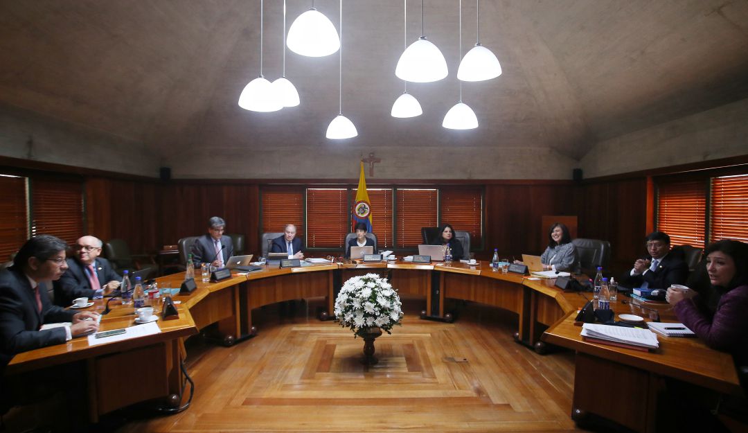 Sala Plena de la Corte. Sala Plena de la Corte.