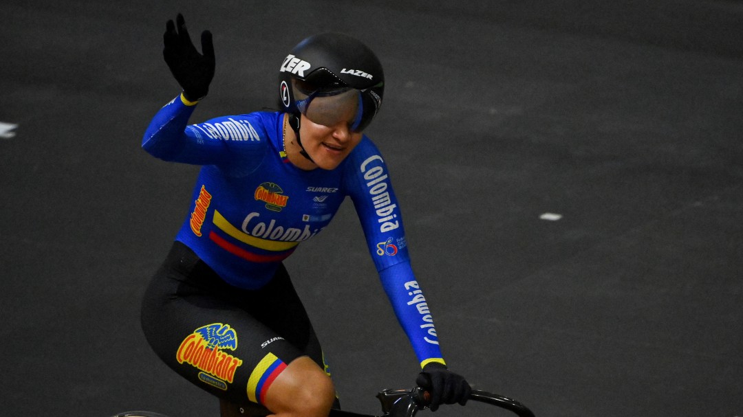 Martha Bayona se cuelga la medalla de oro en la Copa de Naciones de Pista