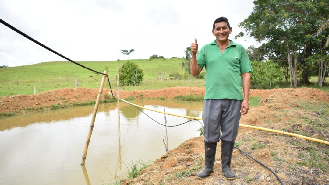 Impulsan más producción de cachamas y mojarras en Caquetá
