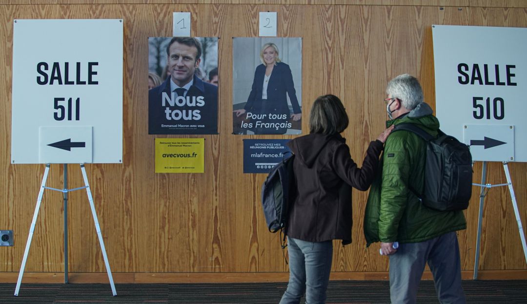 Francia vota en segunda vuelta: Macron y Le Pen Francia vota en segunda vuelta: Macron y Le Pen