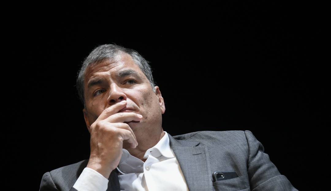 El expresidente de Ecuador, Rafael Correa. Foto: Getty El expresidente de Ecuador, Rafael Correa. Foto: Getty