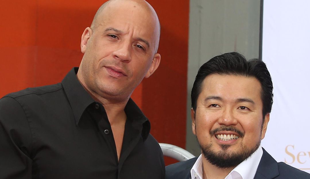 El director Justin Lin junto al actor Vin Diesel El director Justin Lin junto al actor Vin Diesel