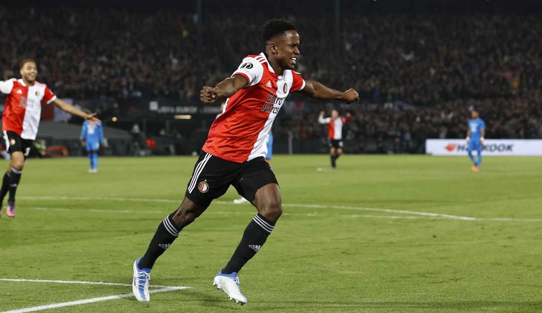 Luis Sinisterra, futbolista colombiano del Feyenoord Luis Sinisterra, futbolista colombiano del Feyenoord
