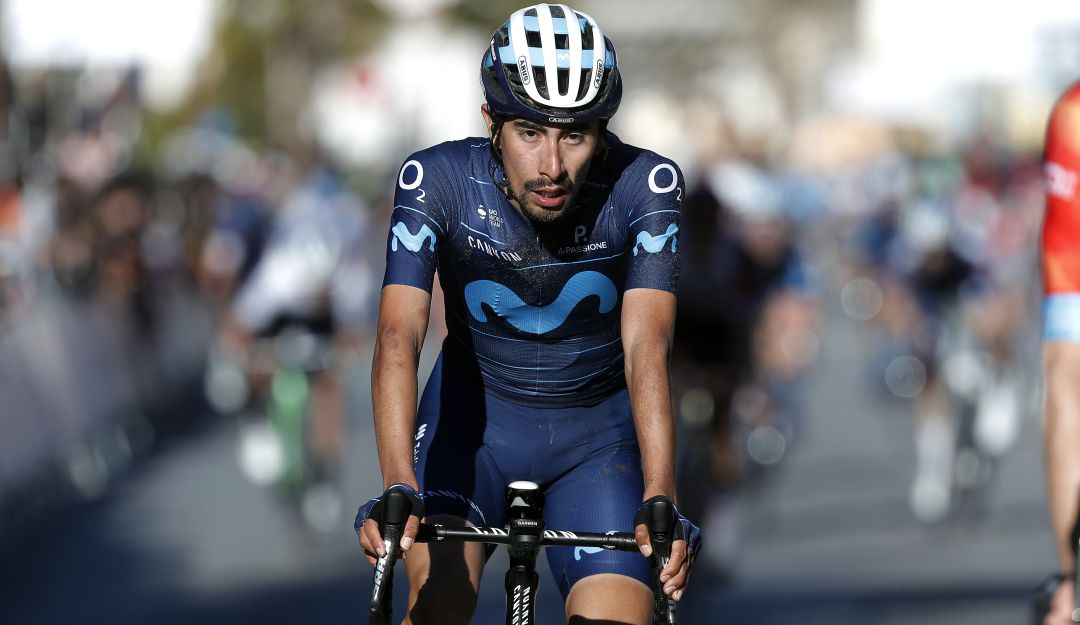Iván Ramiro Sosa correrá su primera grandes con el Movistar Team. Iván Ramiro Sosa correrá su primera grandes con el Movistar Team.