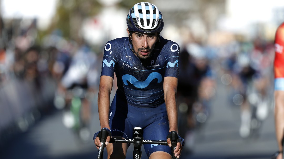 Iván Sosa y Alejandro Valverde, líderes del Movistar en el Giro de Italia