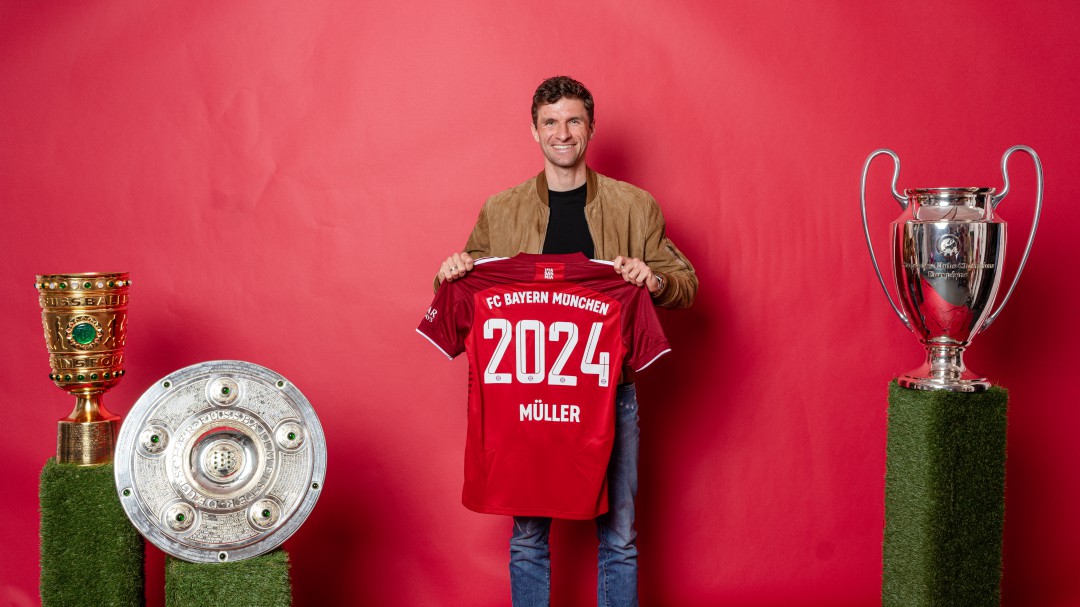 Thomas Müller extendió su contrato con el Bayern Múnich hasta el 2024
