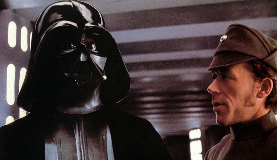 Darth Vader en una escena de 'Star Wars' de 1977 Darth Vader en una escena de 'Star Wars' de 1977