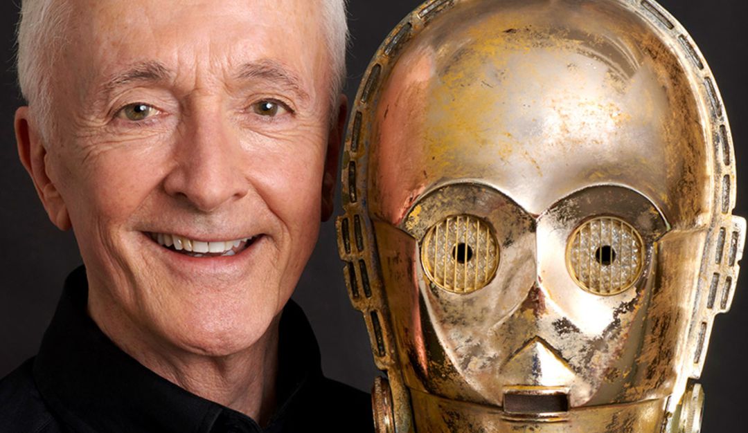 Anthony Daniels, actor que dio vida a C-3PO en las cintas de Star Wars Anthony Daniels, actor que dio vida a C-3PO en las cintas de Star Wars