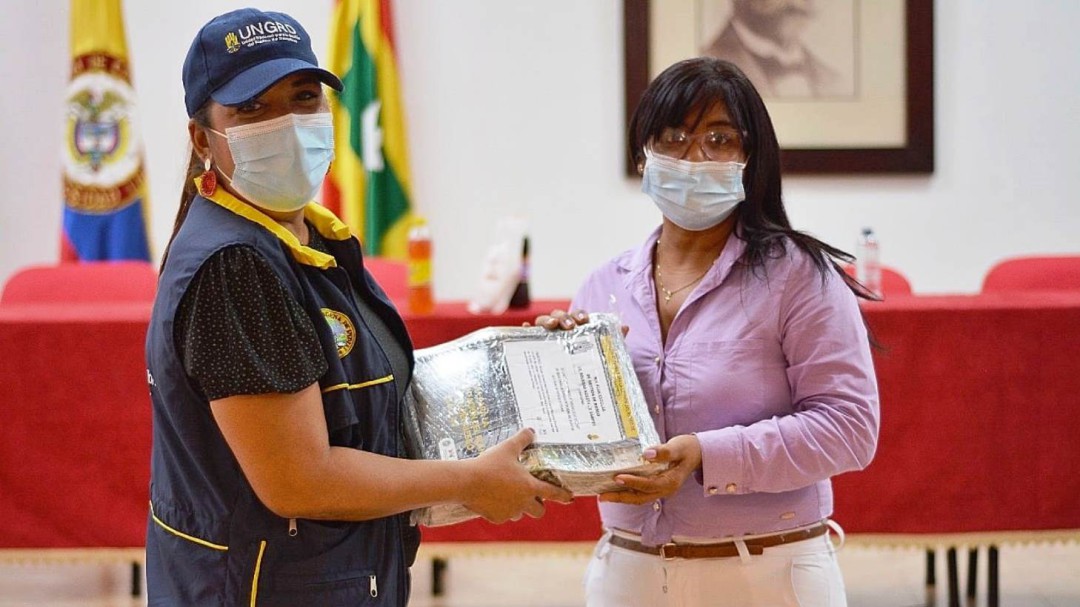 Gestión del Riesgo entregó material didáctico para colegios de Cartagena