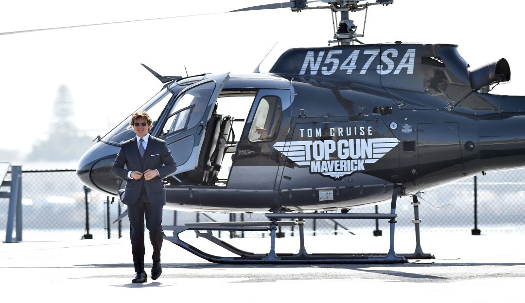El actor Tom Cruise en su llegada a la premiere de 'Top Gun: Maverick' El actor Tom Cruise en su llegada a la premiere de 'Top Gun: Maverick'