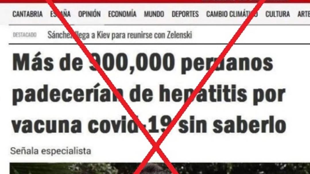 Vacunas contra COVID-19 no provocan casos de hepatitis