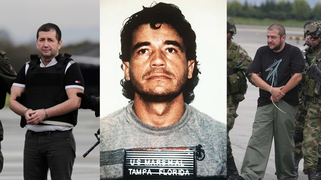 De 'Otoniel' a Carlos Lehder, los narcos colombianos extraditados a EE.UU.
