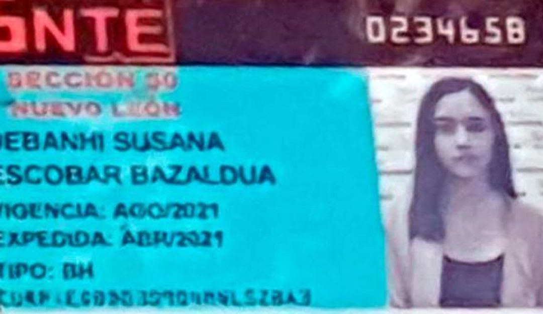 Localizan credencial de Debanhi Escobar a 24 Km donde encontraron su cuerpo Localizan credencial de Debanhi Escobar a 24 Km donde encontraron su cuerpo
