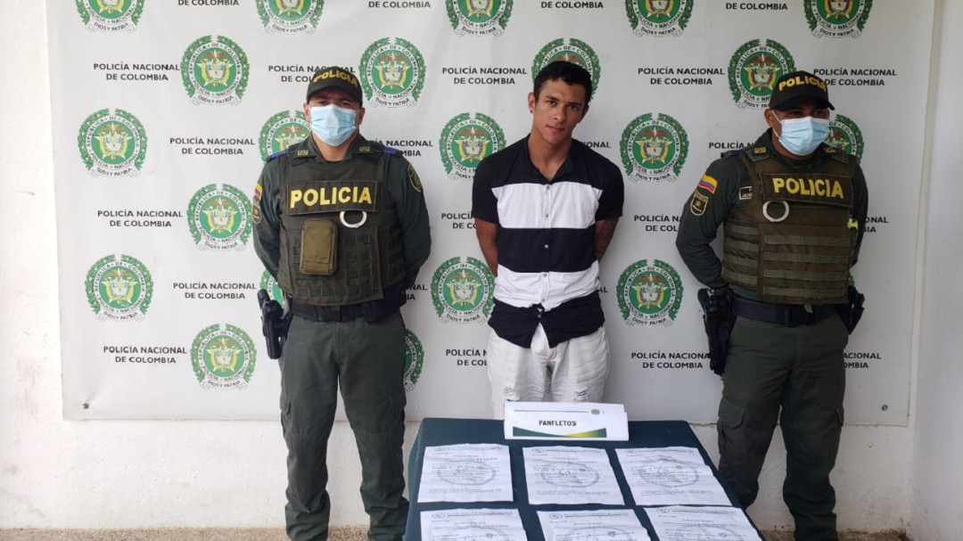 Policía capturó a hombre que amenazó a funcionarios de Alcaldía de Magangué