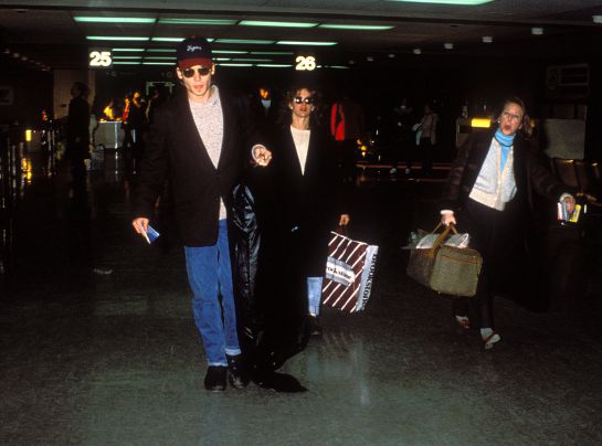 Johnny Depp y Jennifer Grey juntos en 1989. Johnny Depp y Jennifer Grey juntos en 1989.