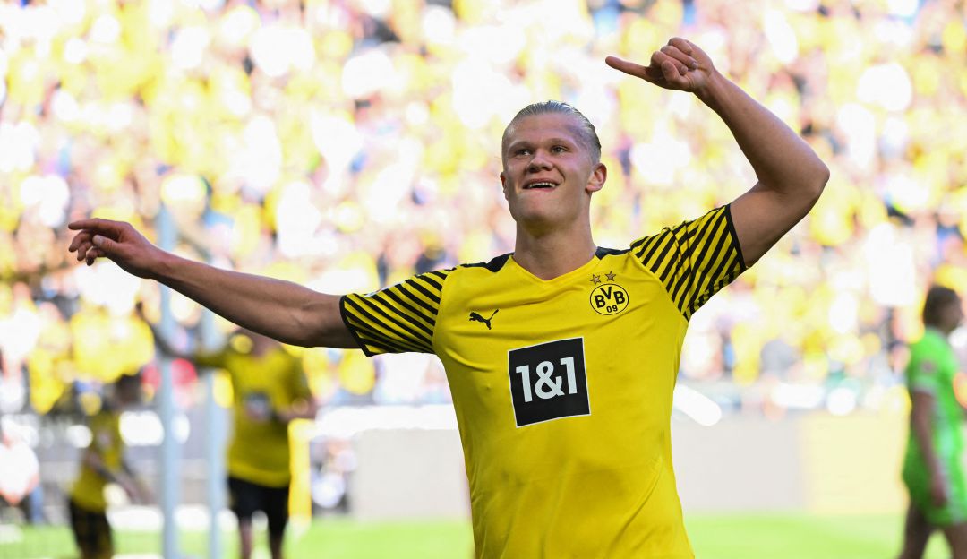 Erling Haaland, futbolista del Borussia Dortmund Erling Haaland, futbolista del Borussia Dortmund