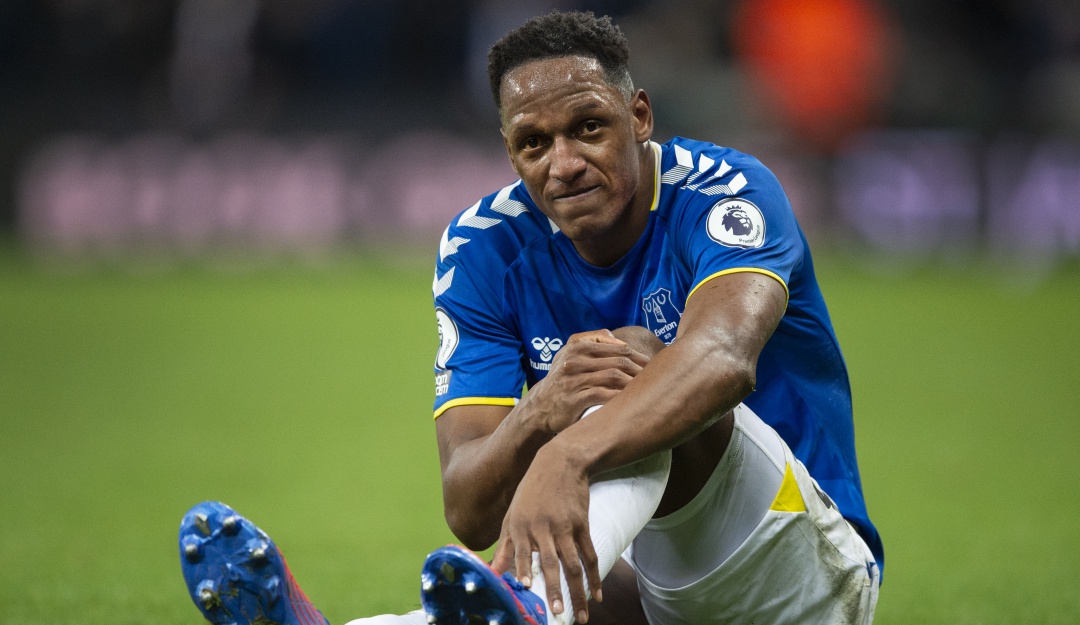 Yerry Mina apenas ha podido disputar 14 partidos con el Everton en la presente temporada. Yerry Mina apenas ha podido disputar 14 partidos con el Everton en la presente temporada.