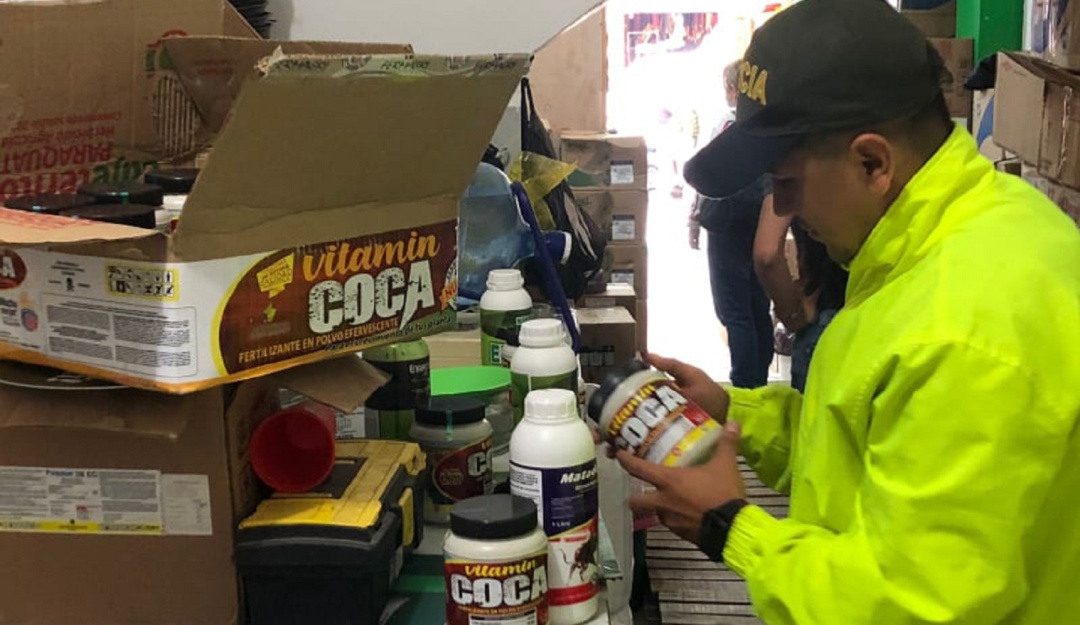 Policía desmantela fábrica químicos falsos en Ocaña Policía desmantela fábrica químicos falsos en Ocaña