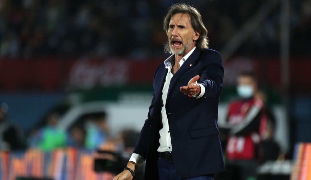 Ricardo Gareca, director técnico de Perú actualmente. Ricardo Gareca, director técnico de Perú actualmente.