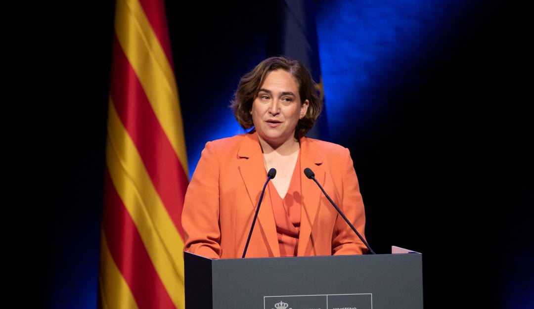 La alcaldesa de Barcelona, Ada Colau Ballano. Foto: Getty La alcaldesa de Barcelona, Ada Colau Ballano. Foto: Getty