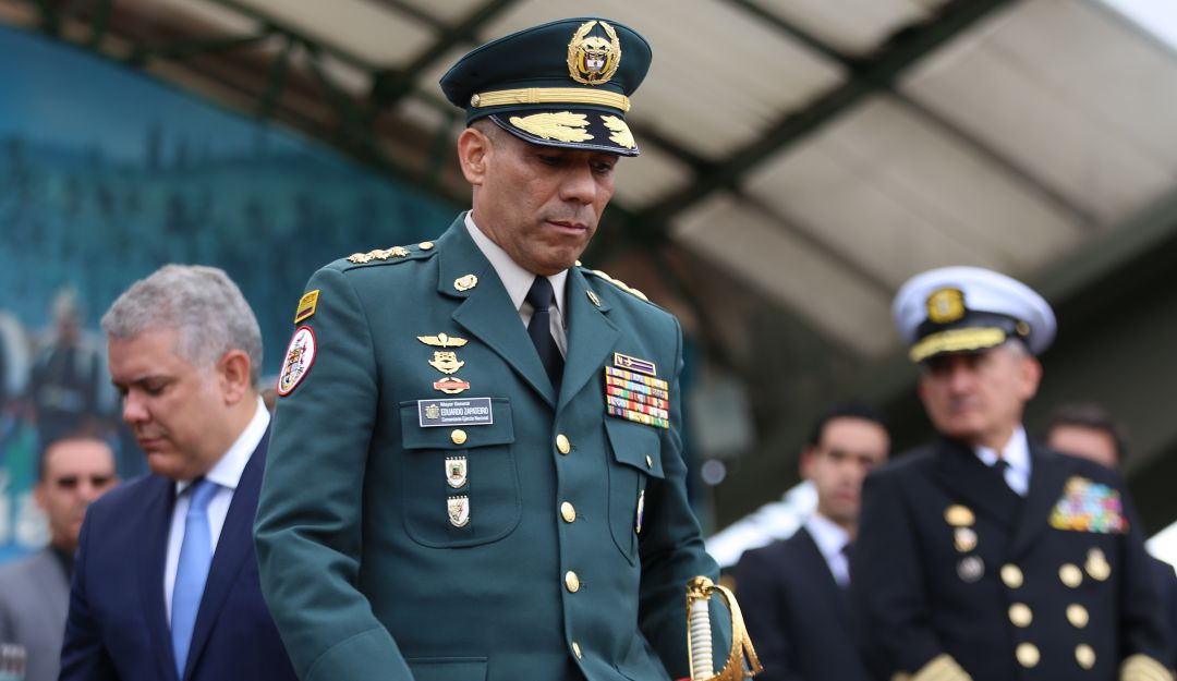 Comandante del Ejército, general Eduardo Enrique Zapateiro. Comandante del Ejército, general Eduardo Enrique Zapateiro.