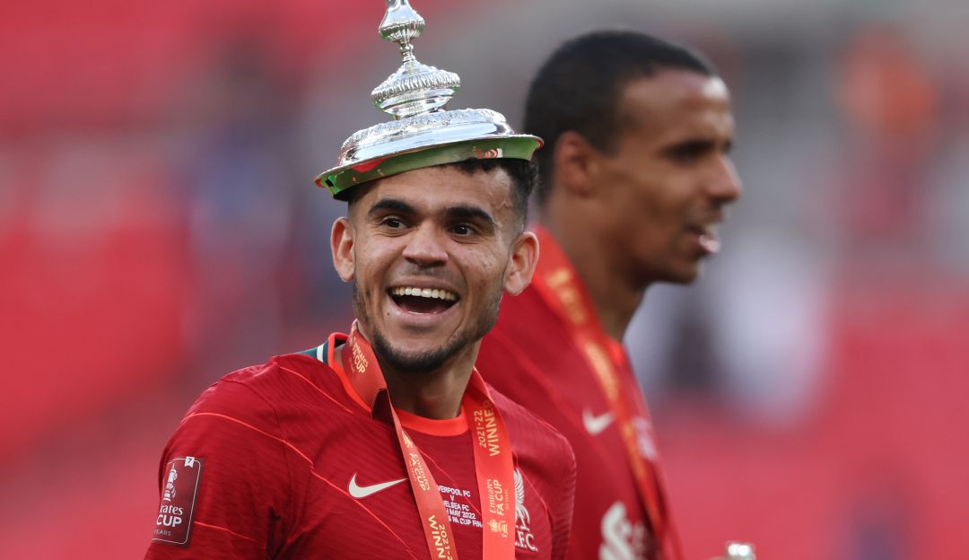 Luis Díaz, campeón de la FA Cup Luis Díaz, campeón de la FA Cup