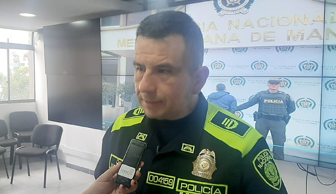 Coronel Luis Fernando Arcos Álvarez, comandante de la Policía Metropolitana Coronel Luis Fernando Arcos Álvarez, comandante de la Policía Metropolitana