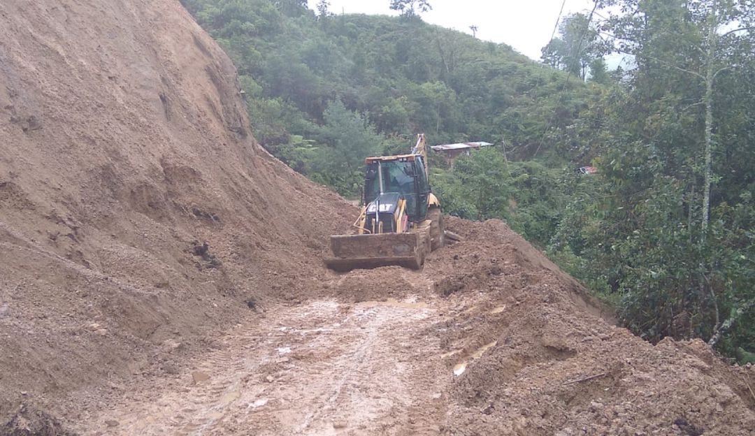 El material recolectado permite recuperar vías afectadas por la ola invernal. El material recolectado permite recuperar vías afectadas por la ola invernal.